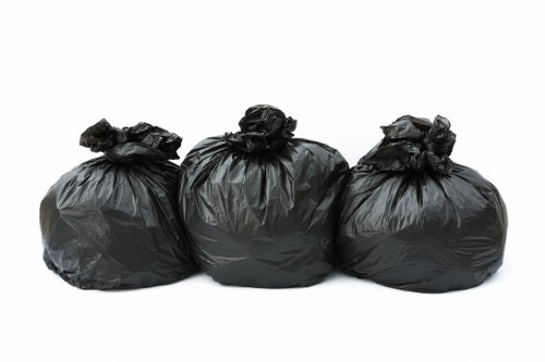 Recycling machinery processing construction waste